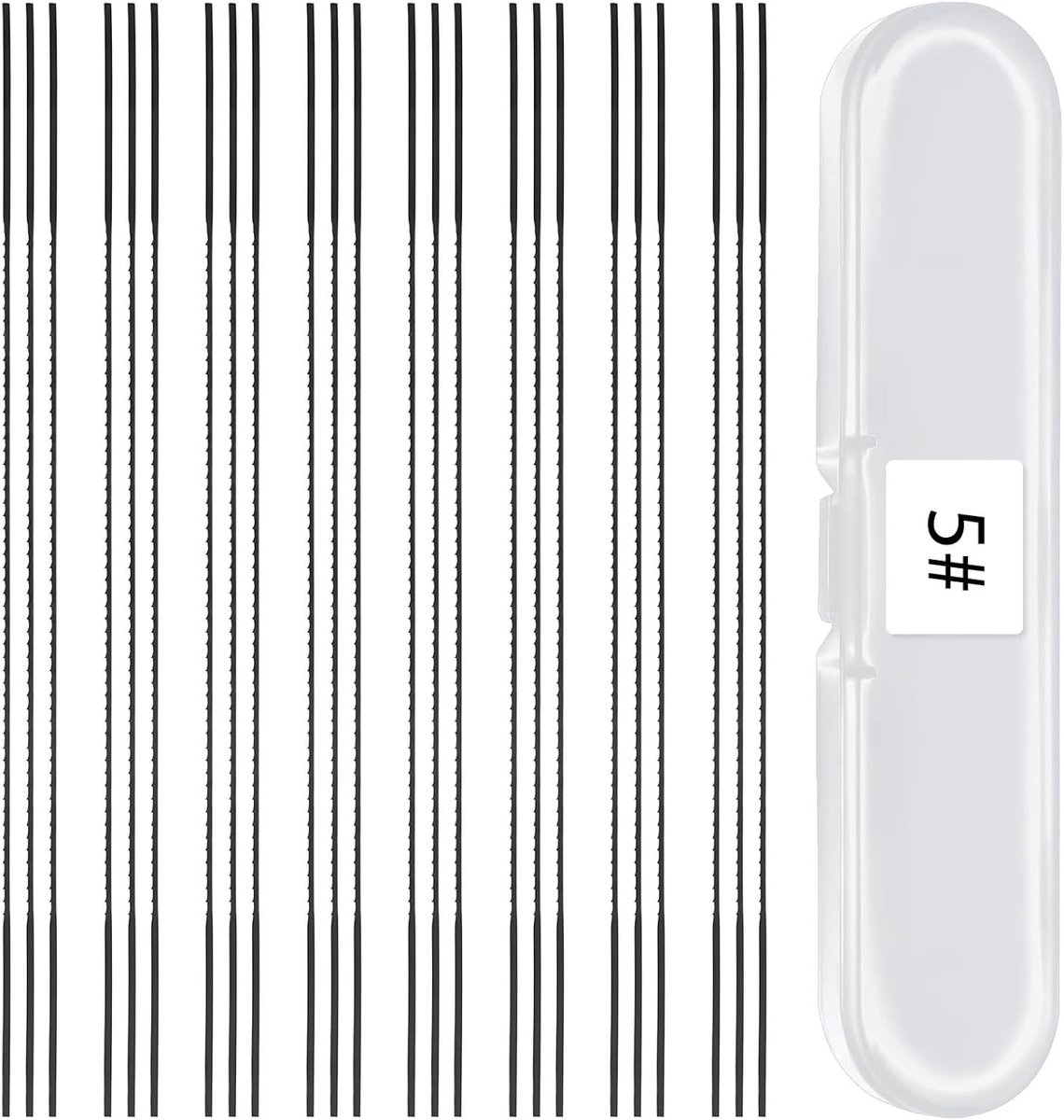 24 Stuks Decoupeerzaagbladen 130 mm, Fijn Snijden, Houtbewerking, Accessoires voor Elektrisch Gereedschap