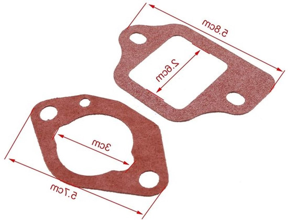 Vervangende Pakking Set voor Carburetor Assemblage Geschikt voor Izy en HRX Modellen GCV135 GCV160 - Hoogwaardige Kwaliteit, Duurzaam en Betrouwbaar