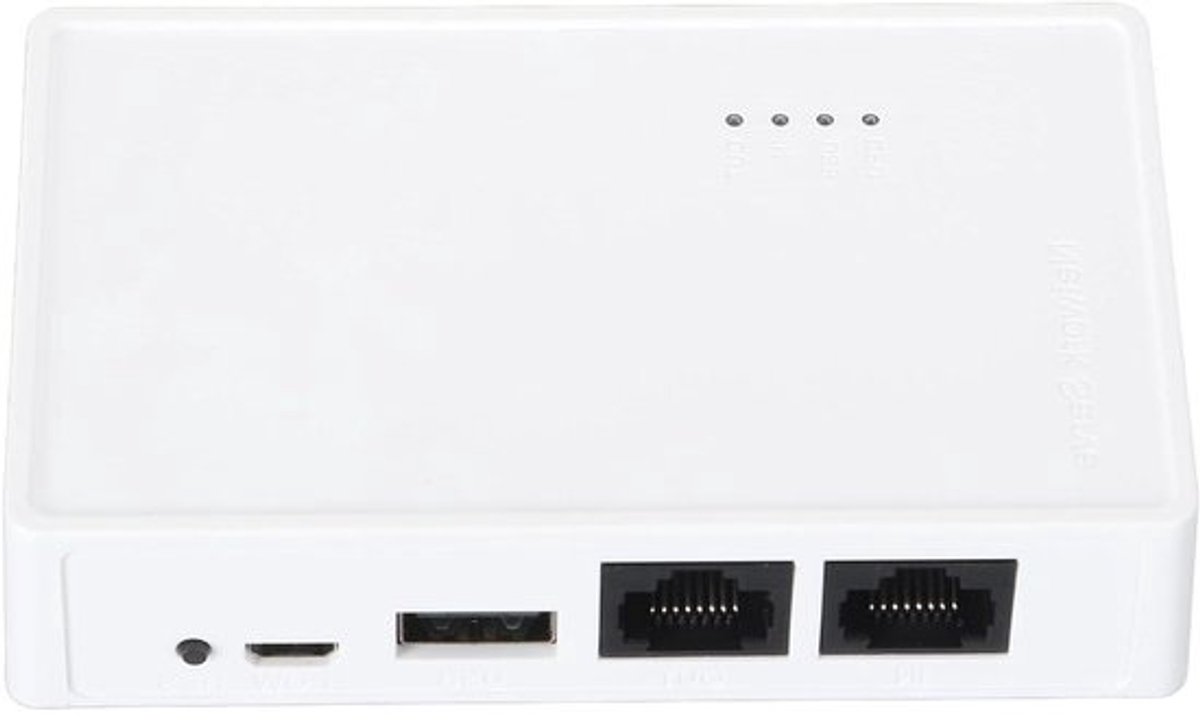USB Print Server - Netwerk Print Adapter - Printer Delen - 480 Mbit/s Snelheid