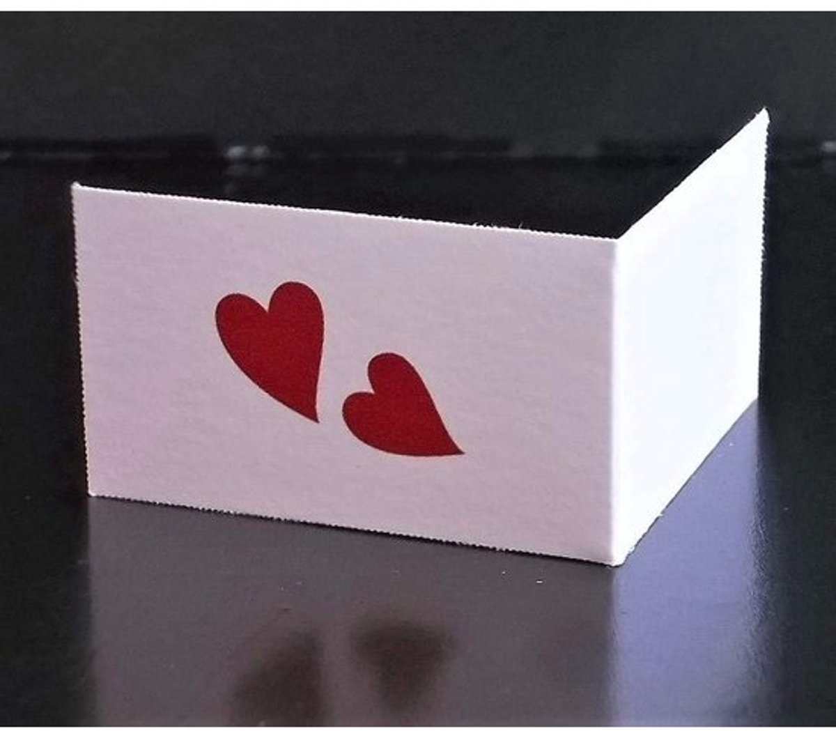 Kaartjes Bruiloft - Gastenboek Kaartjes - Tafel Decoratie - Met Reliëfdruk - 50 stuks - Wit