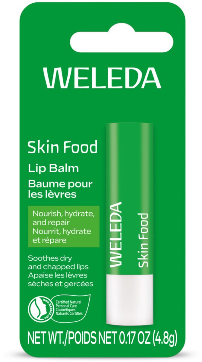 WELEDA Skin Food Lipbalm Stick - 3 x 4,8 gr - Voordeelverpakking