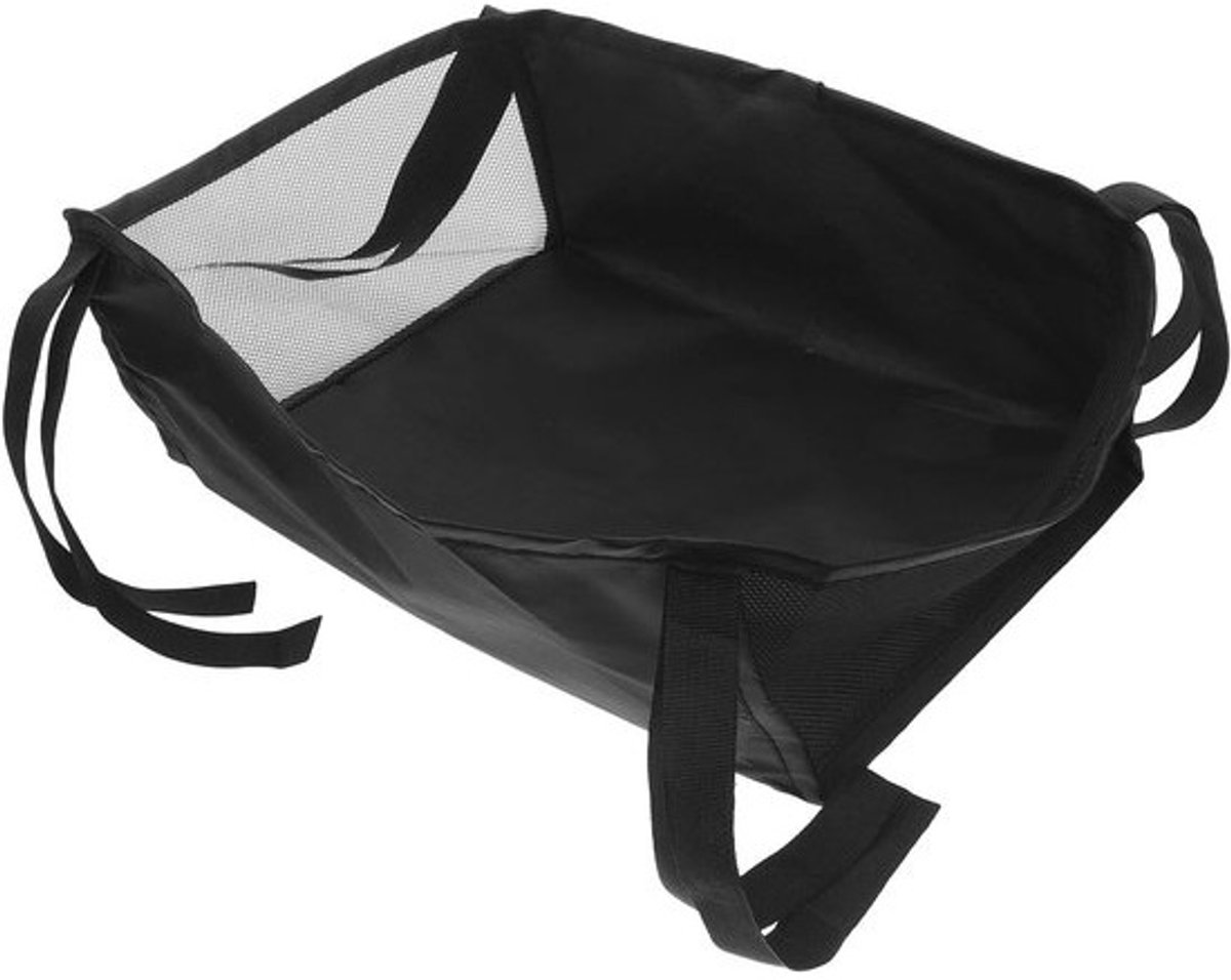 Kinderwagen Organizer Tas - Opbergtas Kinderwagen - Babybenodigdheden Opbergen - Waterdicht Materiaal - 32 x 22 x 13 cm - Zwart