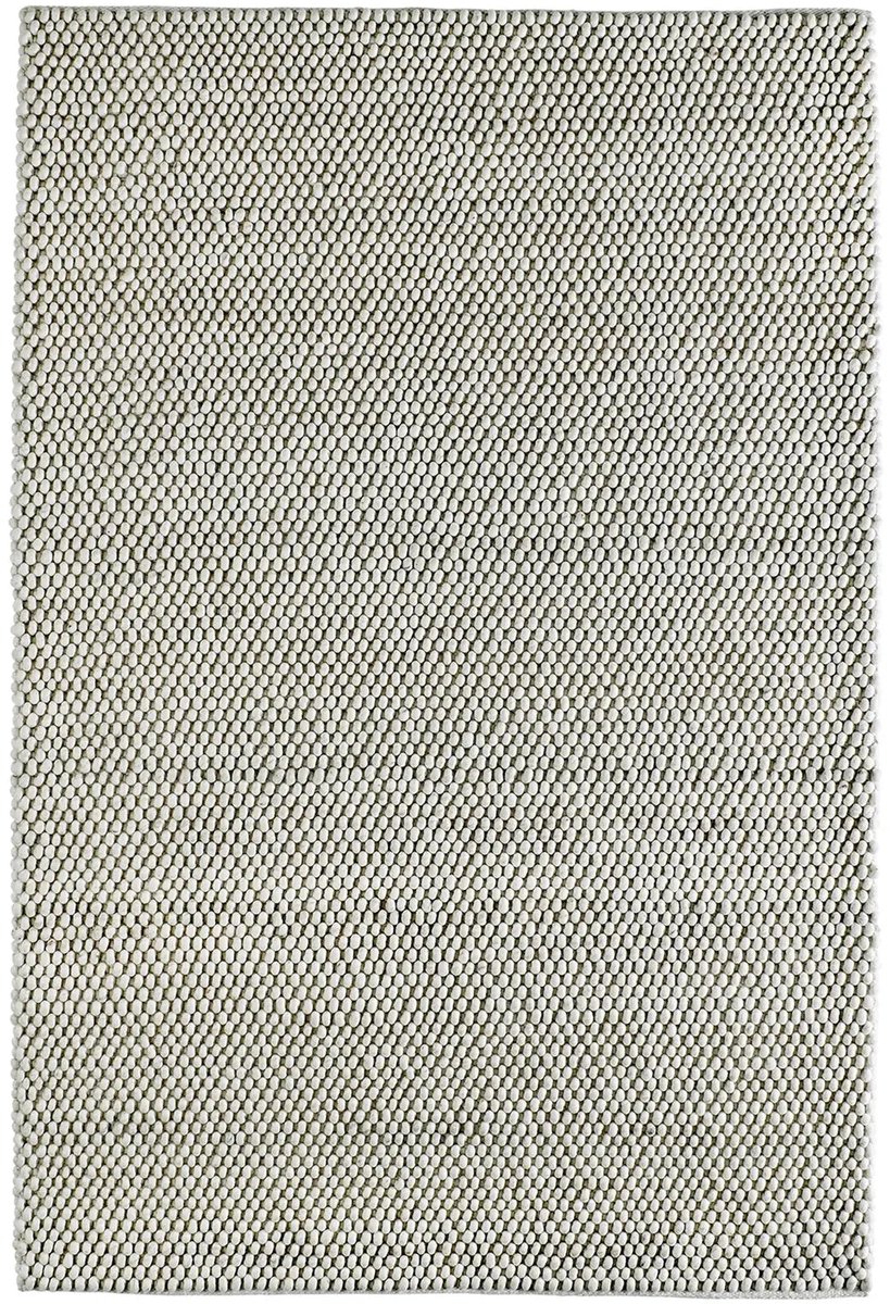 Dutch XXL Wollen Vloerkleed | Tapijt | Attic | Pebble | Crème | 80x150 cm
