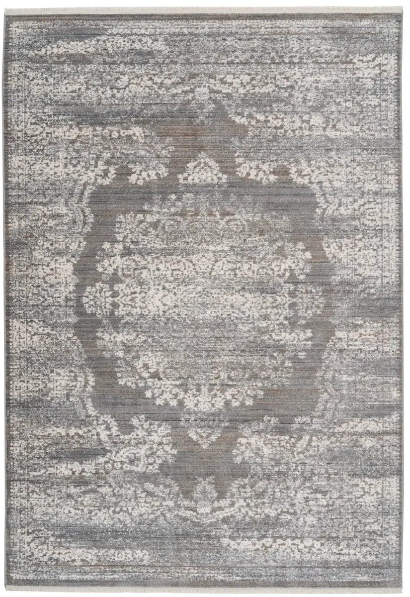 Dutch XXL Laagpolig Vloerkleed | Tapijt | Baroque | Medaillon | Beige/Bruin | 120x170 cm Beige / Bruin