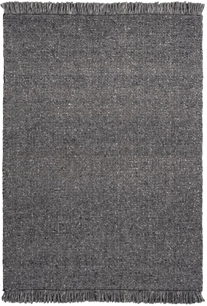 Dutch XXL Wollen Vloerkleed | Tapijt | Pixy | Pebble | Antraciet | 160x230 cm