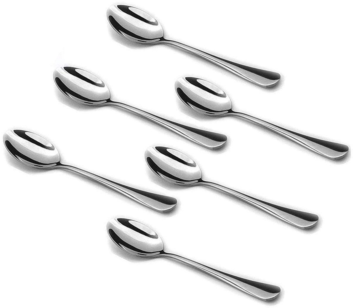 Mini Koffielepels - Set van 6 Lepels voor Dessert