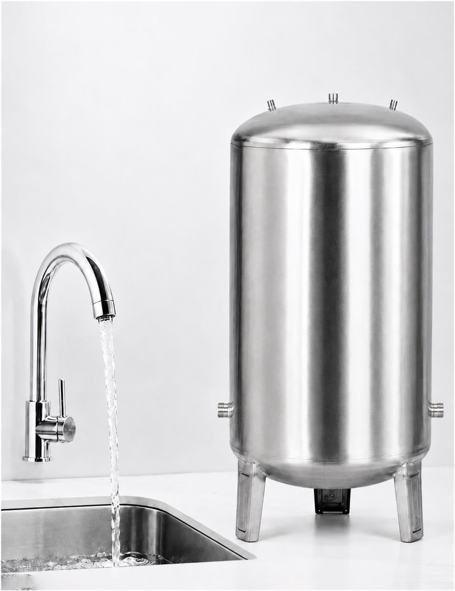 304 Drukvat - Waterdruktank voor Bronpomp met Accessoires
