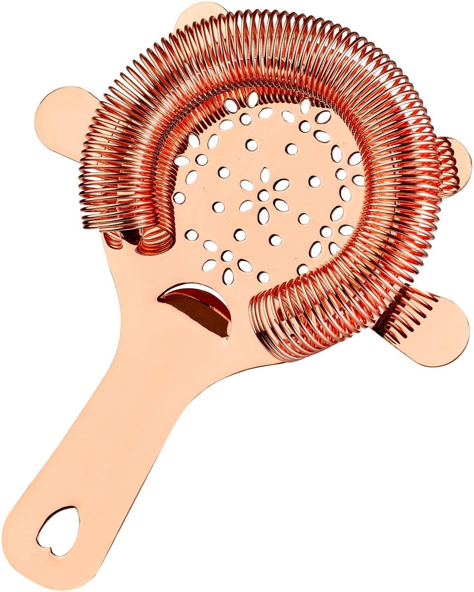 Cocktail Strainer - Hawthorne Sieve met Veer