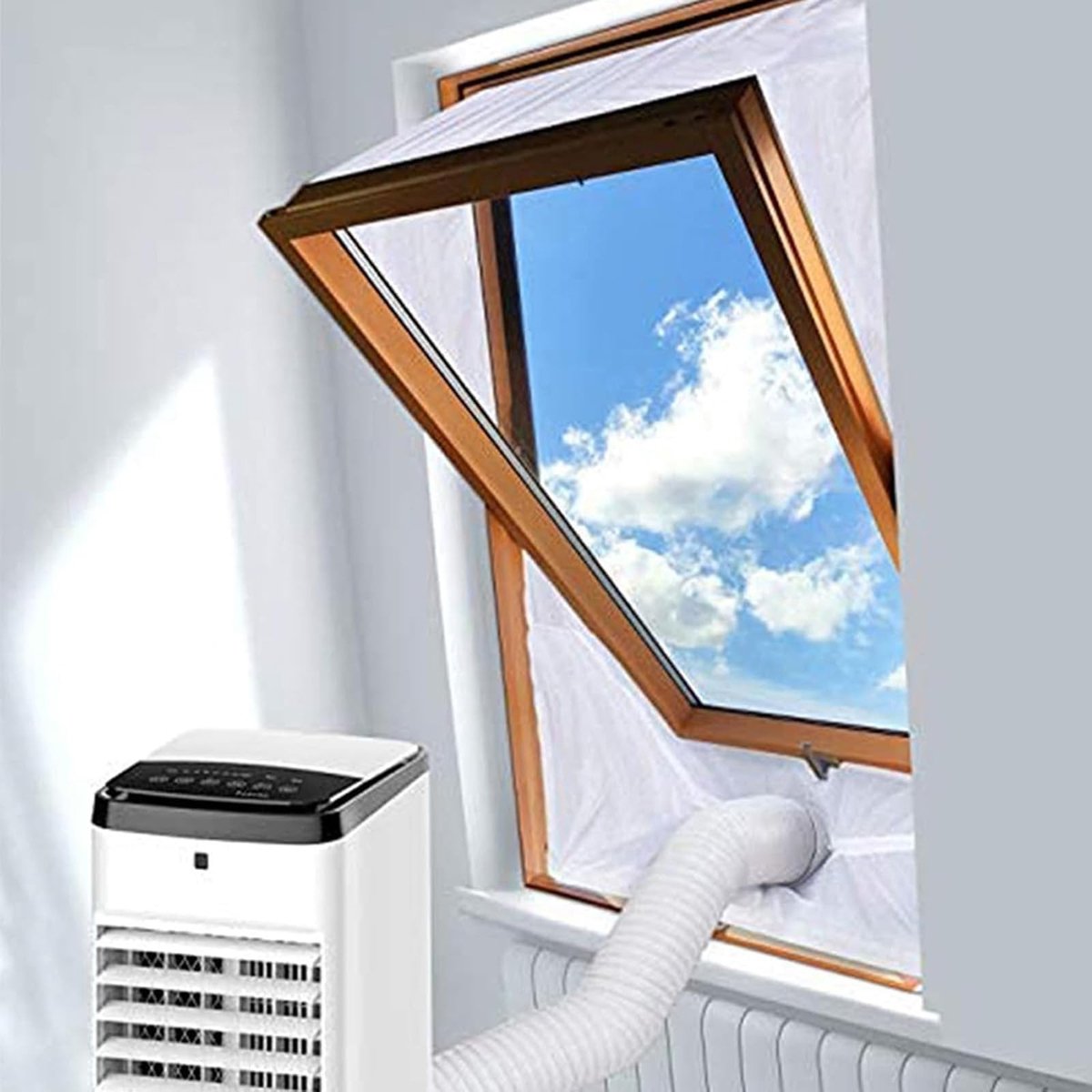 Afdichtset voor airconditioner - Raamafdichtingsset voor middendraai-dakraam