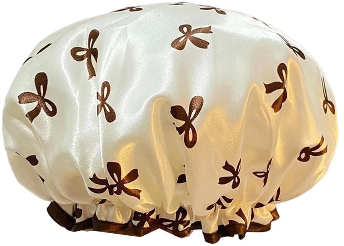 Dubbellaags Waterdichte Douchecap - 4 Kleuren