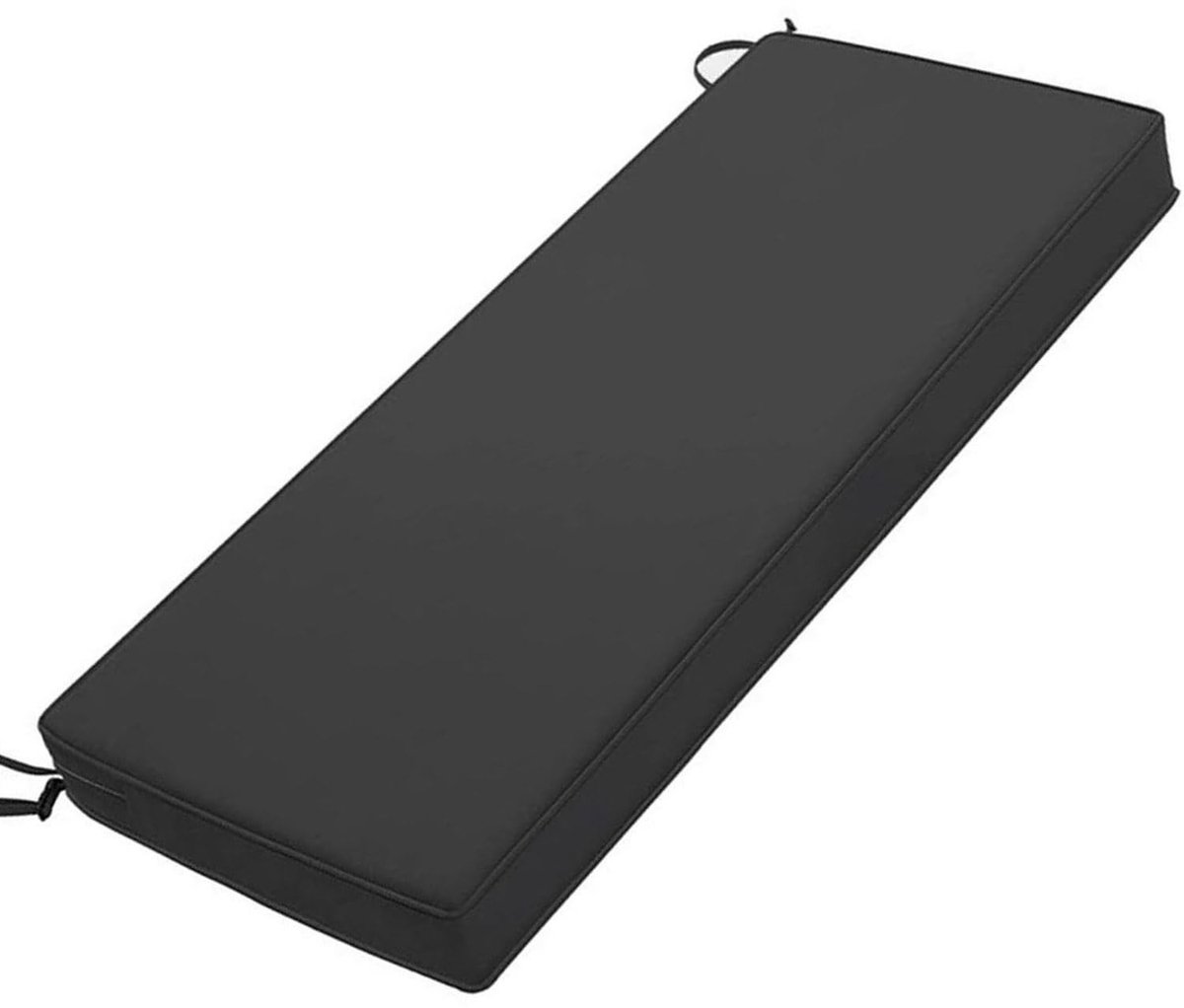 Waterdicht bankkussen voor binnen en buiten - Donkergrijs 160 x 55 x 5 cm