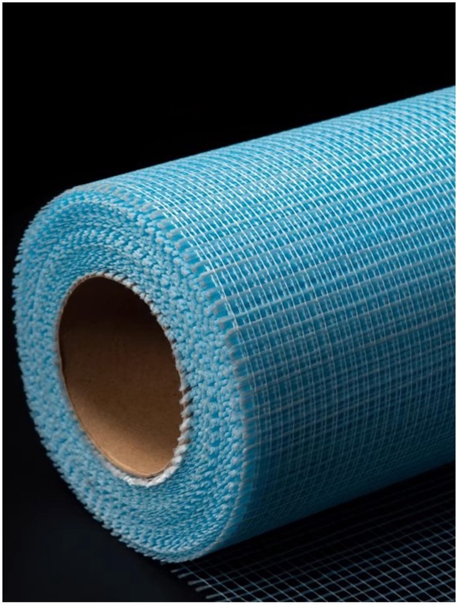 Glasvezel Versterkend Netwerk 130g 4x4mm - Duurzaam Bouwmateriaal