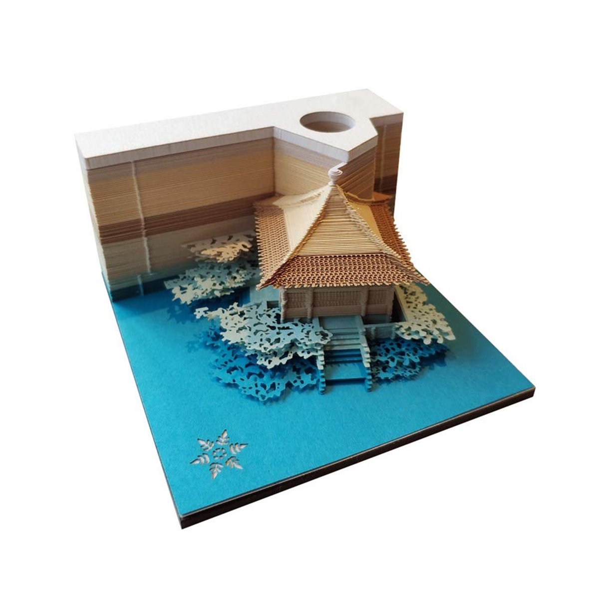 Notitieboek met 3D Creatief Ontwerp - Klein Formaat
