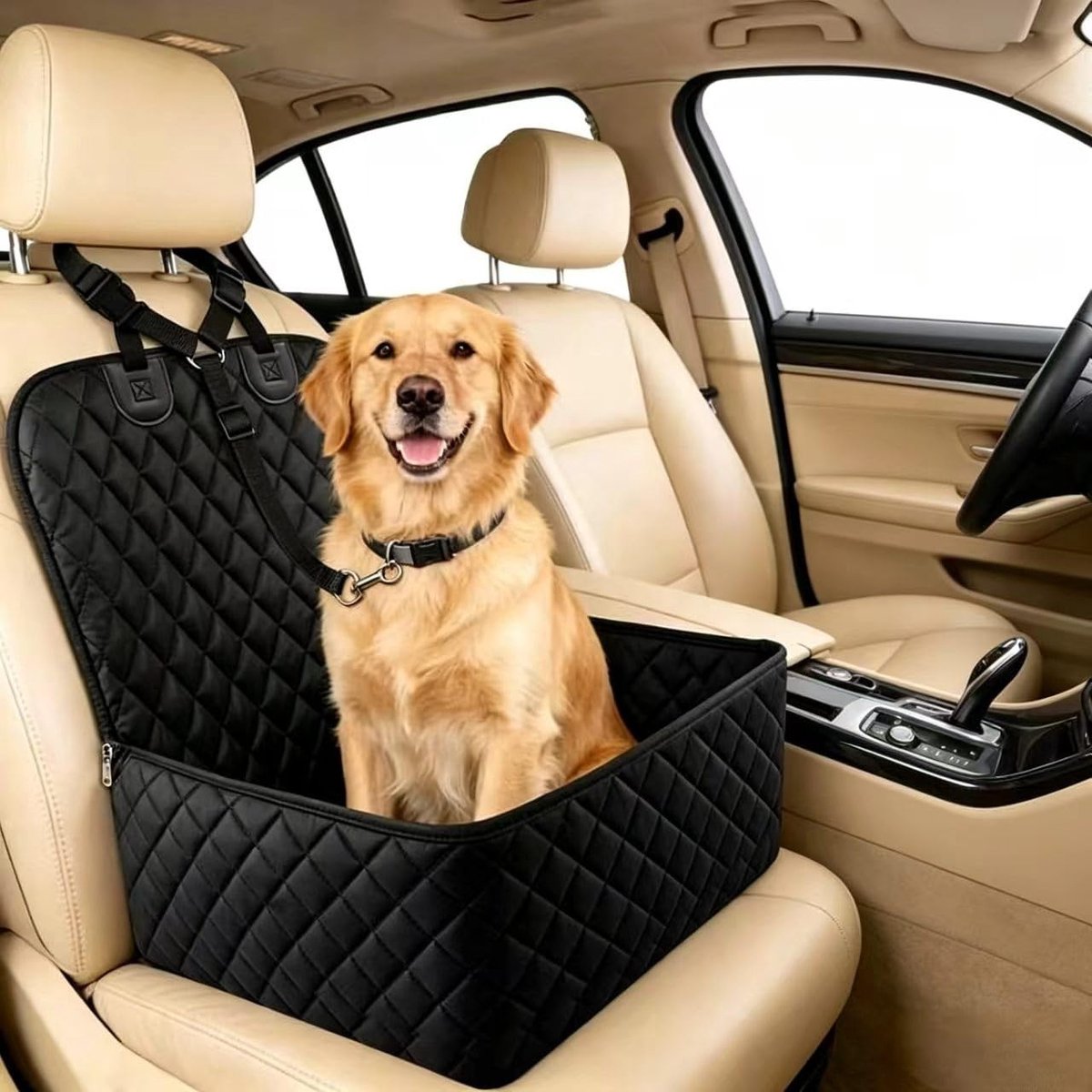 Hond Autostoel - Geschikt voor Jeep Grand Cherokee 2001-2025 - Draagbare Protector
