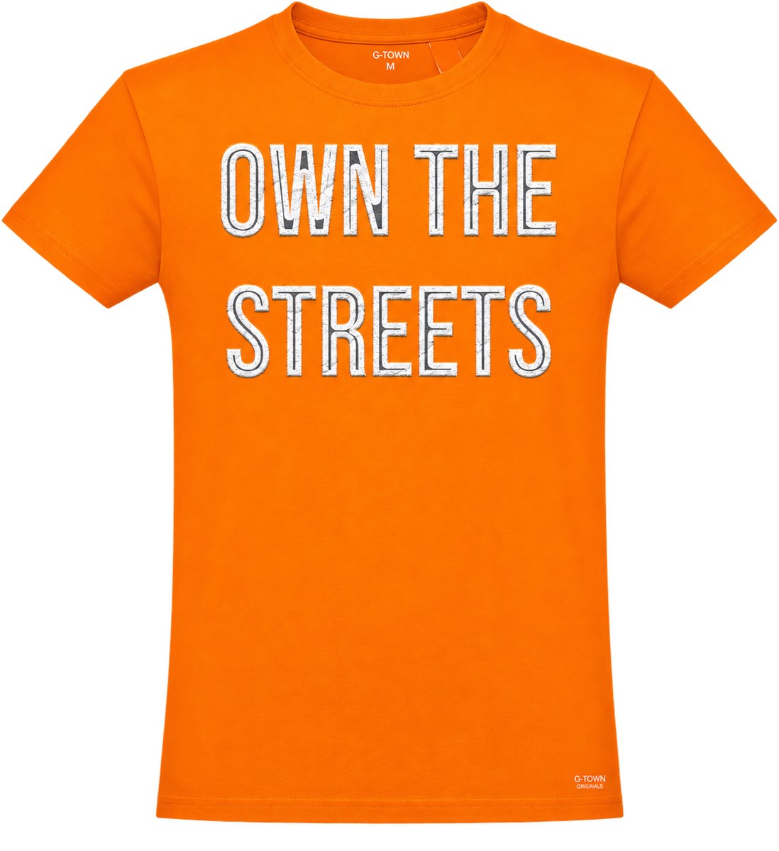 G-TOWN Own The Streets – T-shirt – Heren – Maat XL