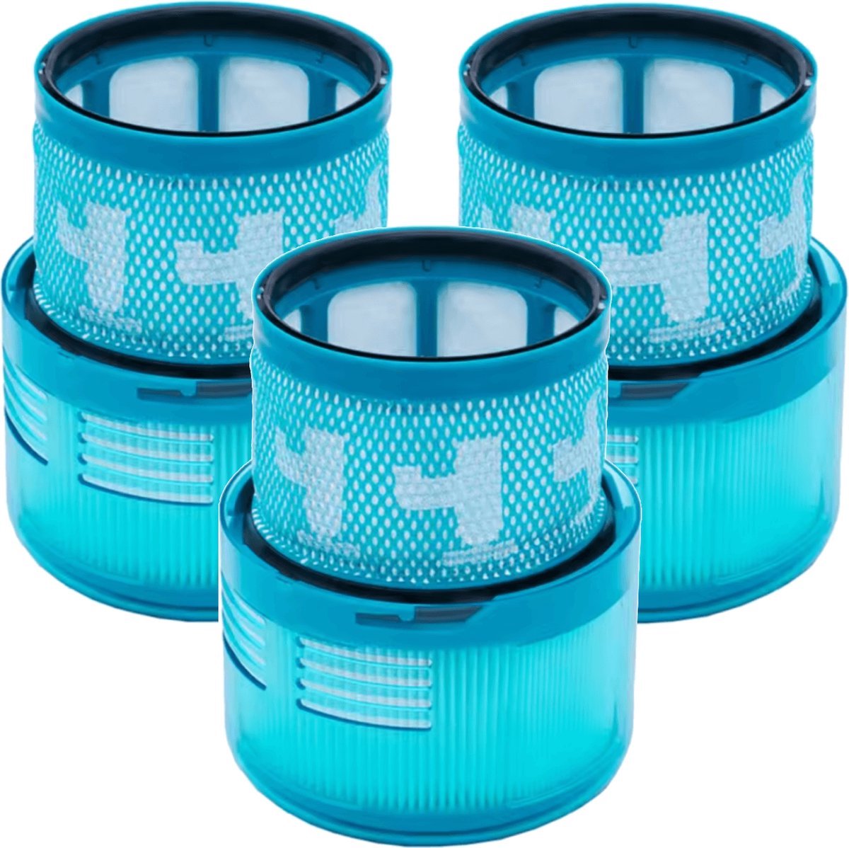 3 stuks HEPA-filter geschikt voor Dyson G5 Gen5 Detect Absolute, Detect Fluffy stofzuiger - vervangingsfilter motorfilter -Promessa-Solutions