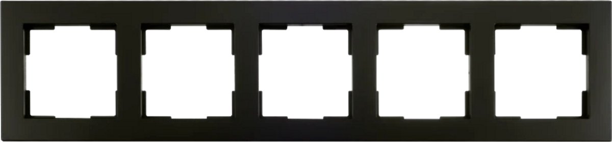 EMhub afdekraam 5-voudig - Neo55 Mat Zwart (4090057)