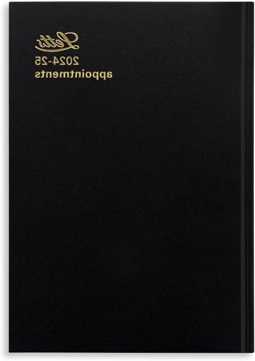 Academisch Dagboek - Dagplanner - Afspraken Plannen - QR Code Integratie - A5 Formaat - Zwart
