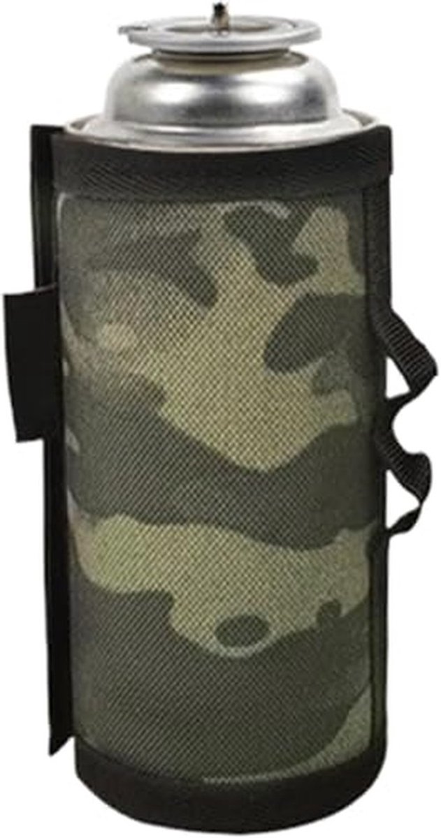 Gasfles Opbergtas voor Camping - Zwart Camouflage — afbeelding 3