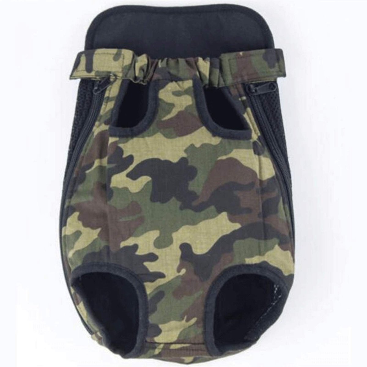 Mesh Draagzak voor Honden - Camouflage - Maat Klein