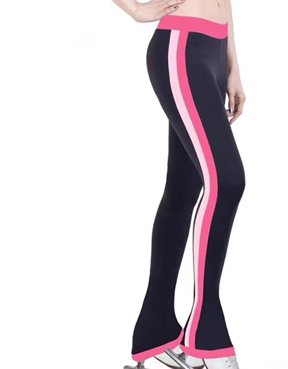 Figuurschaatsbroek voor dames en meisjes - Elastisch - Professioneel