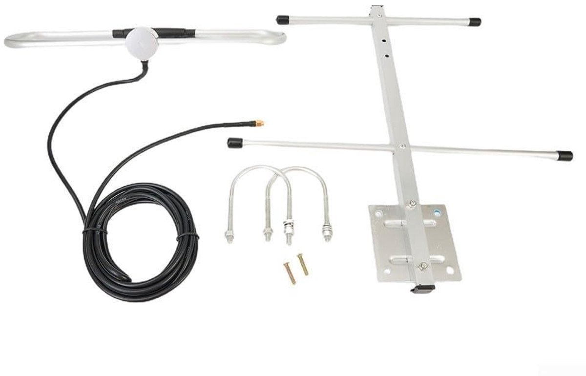 Yagi Antenne met 6dBi Gain - 433 MHz met 3 Meter RG58 Kabel