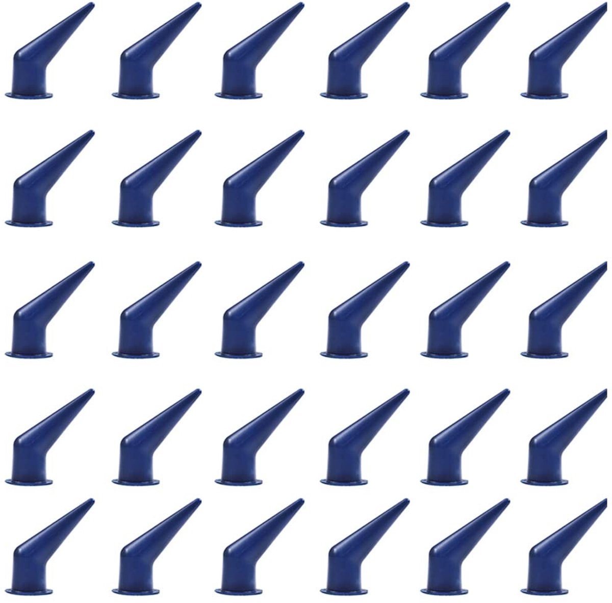 45° Hoek Nozzles - 50 Stuks - Blauw