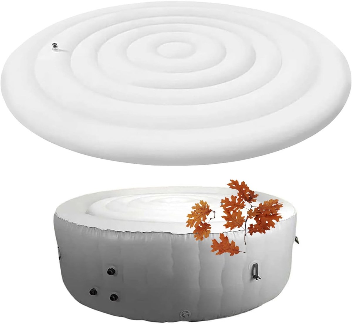 Hot Tub Cover - Inflatable en Energiezuinig - Rond 145 cm
