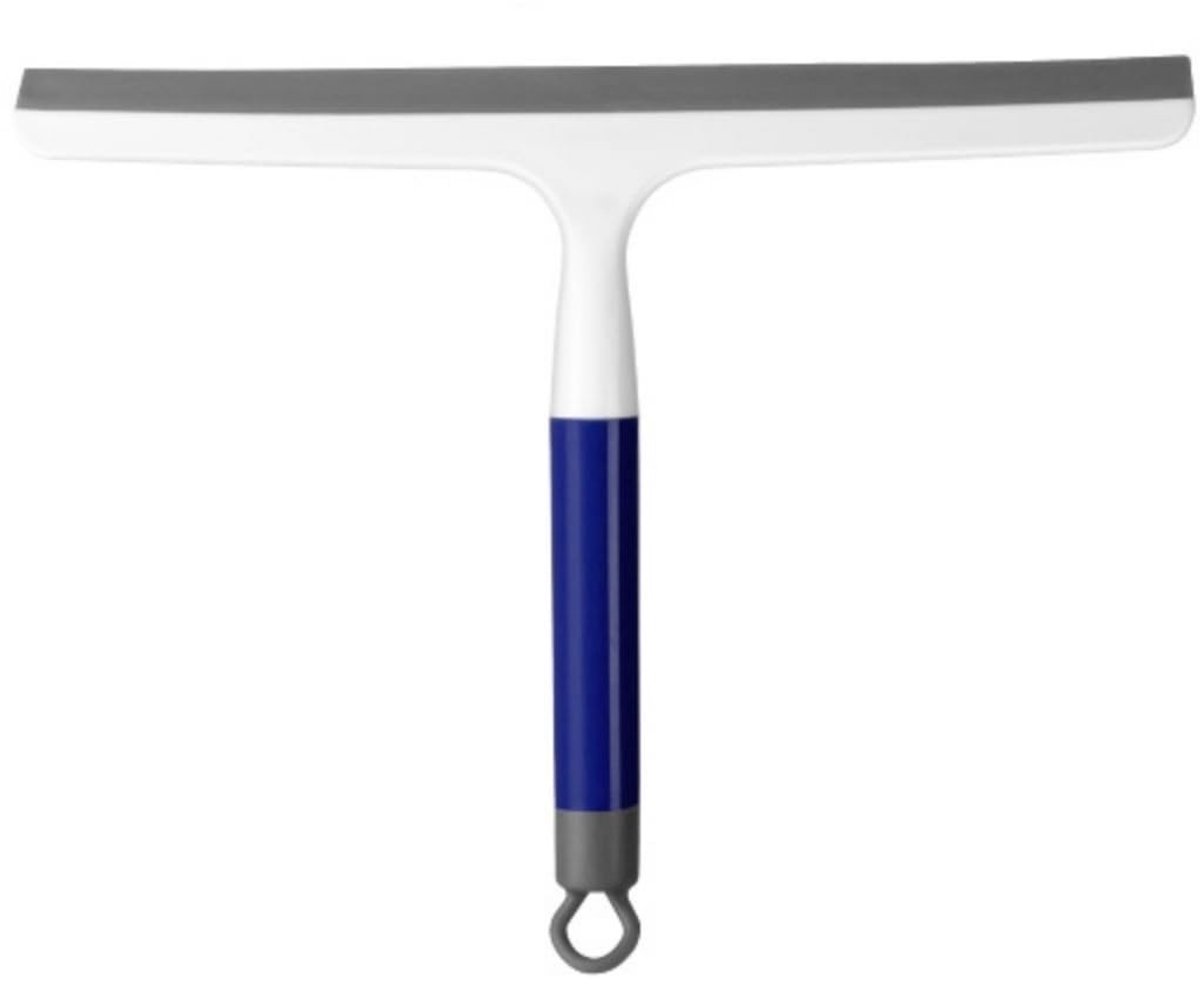Glasreiniger met siliconen schraper - Voor ramen en spiegels - Grijs, Groen, Blauw