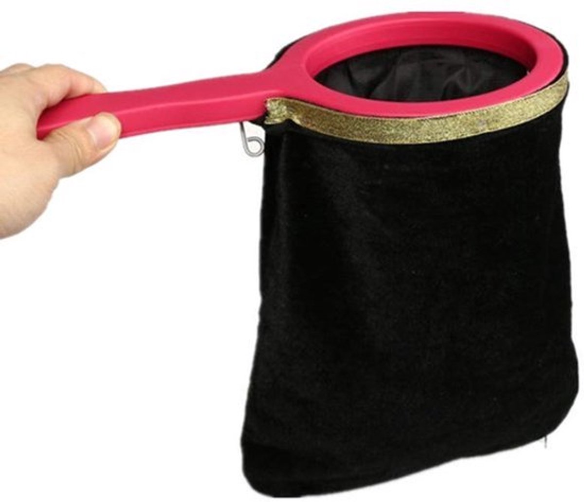 Magic Bag 1Pcs - Verander Zipper - Rood, Blauw, Zwart - 29x22 cm