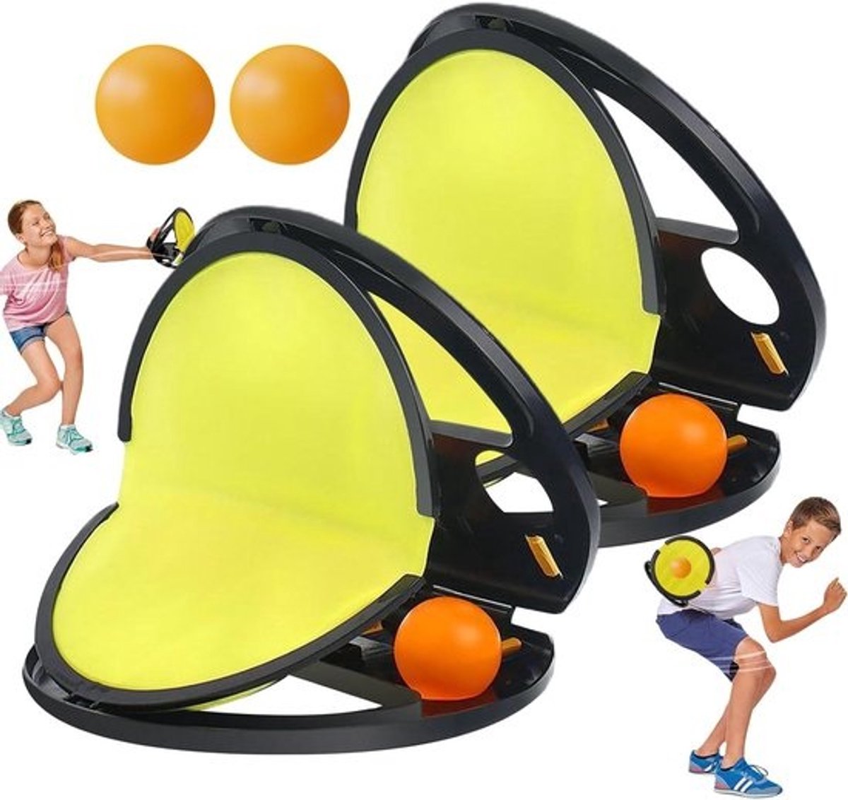 Balwerpspel Kinderen - Vangspel Buiten - Actief Spelen - Verstelbare Riem - 20.2 cm Diameter - Uniek Kenmerk