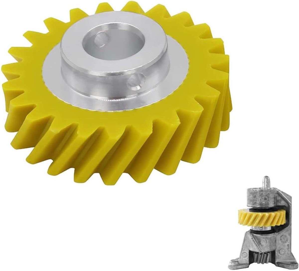 Vervangende Wormwiel voor Keukenmachine - Eenvoudig te Installeren Onderdelen voor Mixers en Foodprocessors