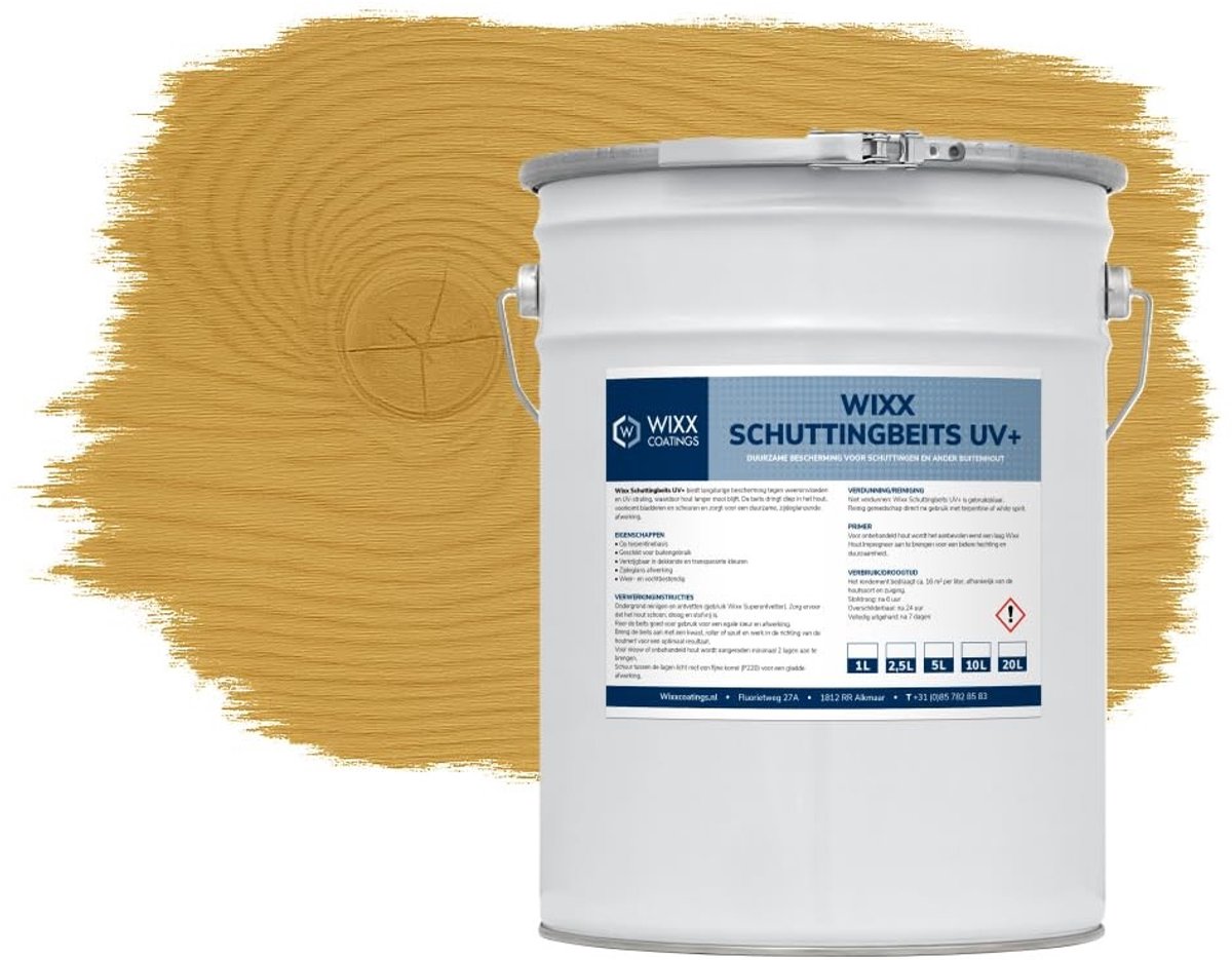 Fence Stain UV+ - Duurzame bescherming voor hout - Grenen - 5L