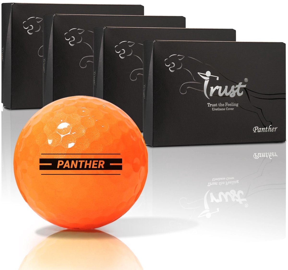 Golfballen Panther - Set van 48 - Ultra-zacht met urethaan cover