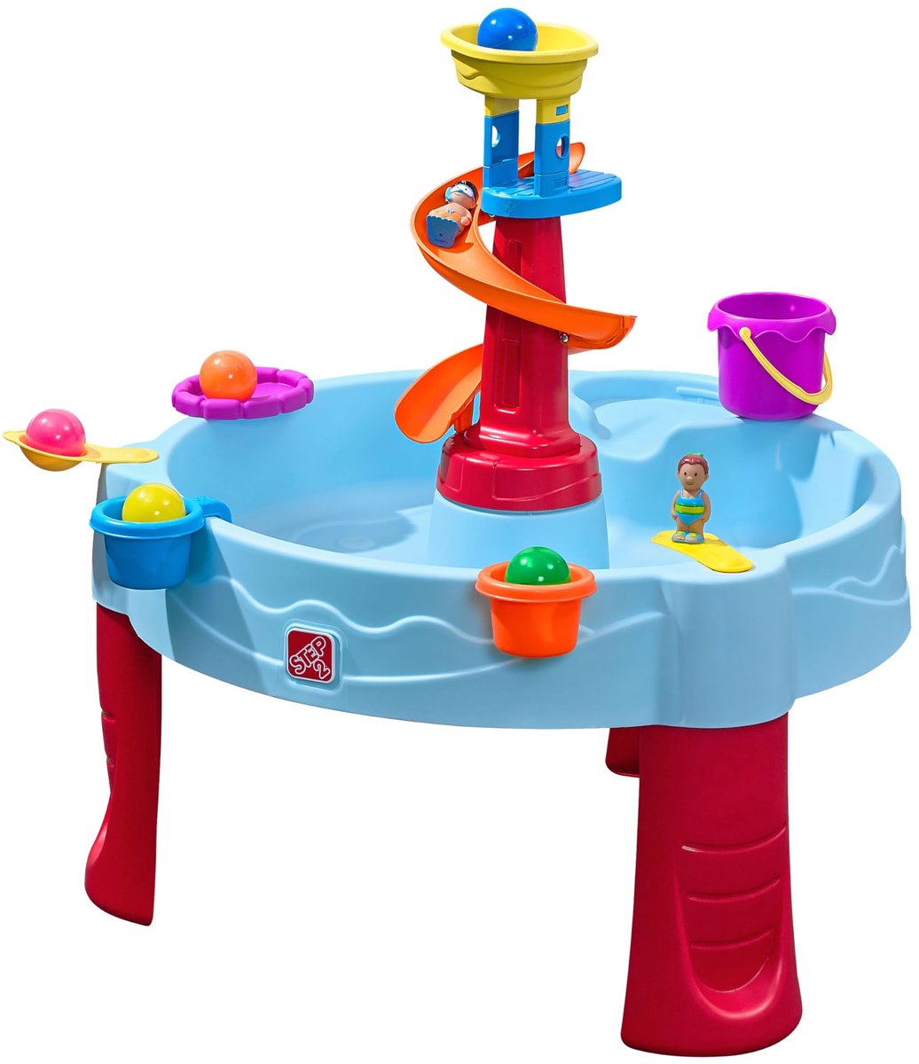 Watertafel met Spiral Slide - Inclusief 13-delig Accessoire Set