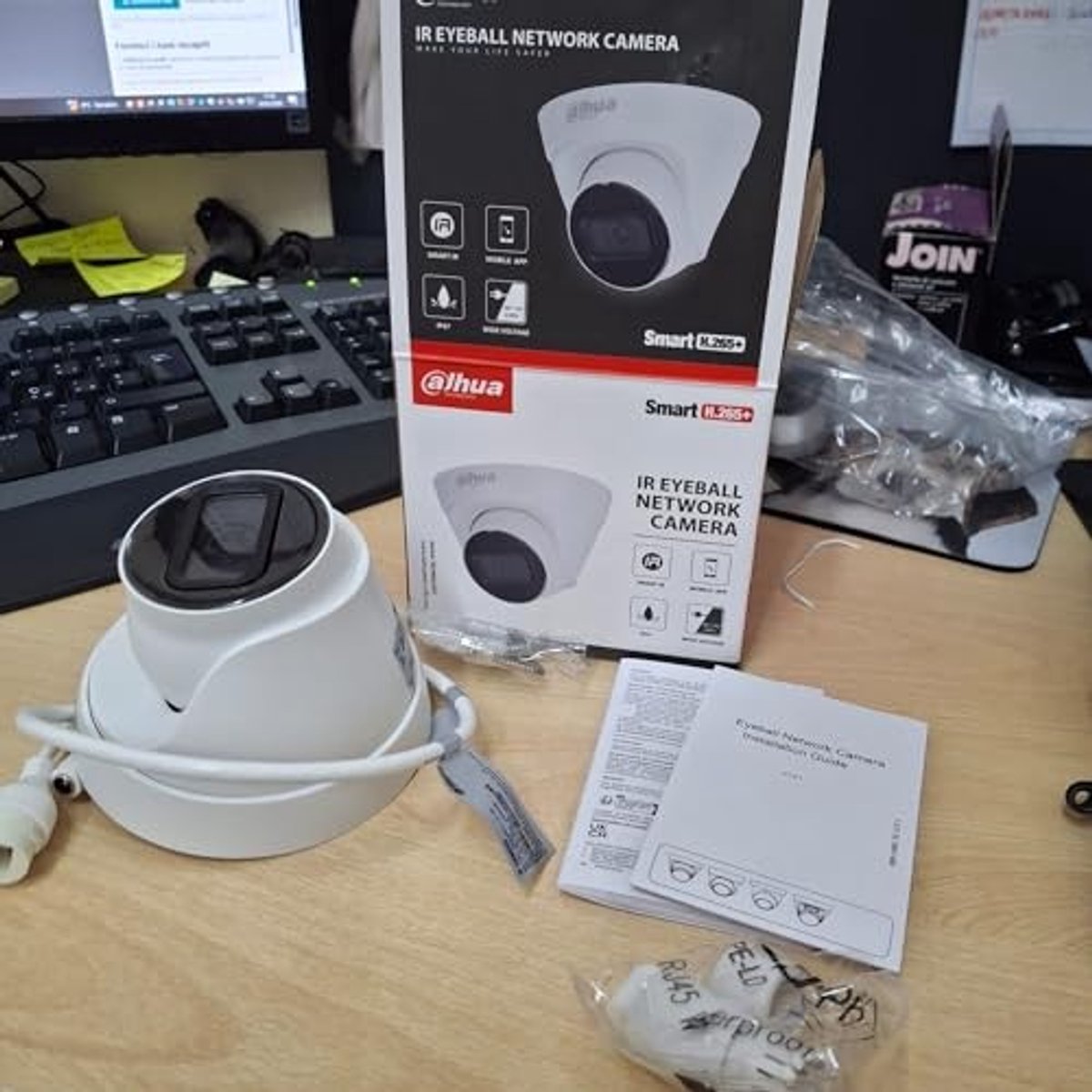 Dome IP-camera 2 MP met vaste lens en IR-verlichting tot 30 m
