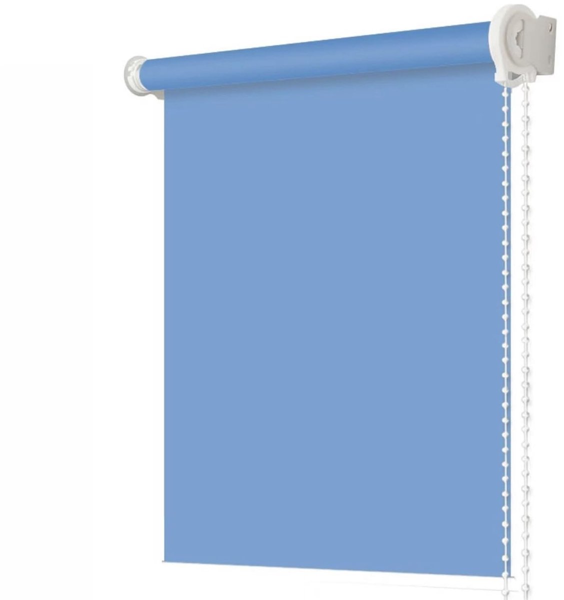 Rolgordijn - Doorschijnend gordijn voor raam - Blauw 100x160cm