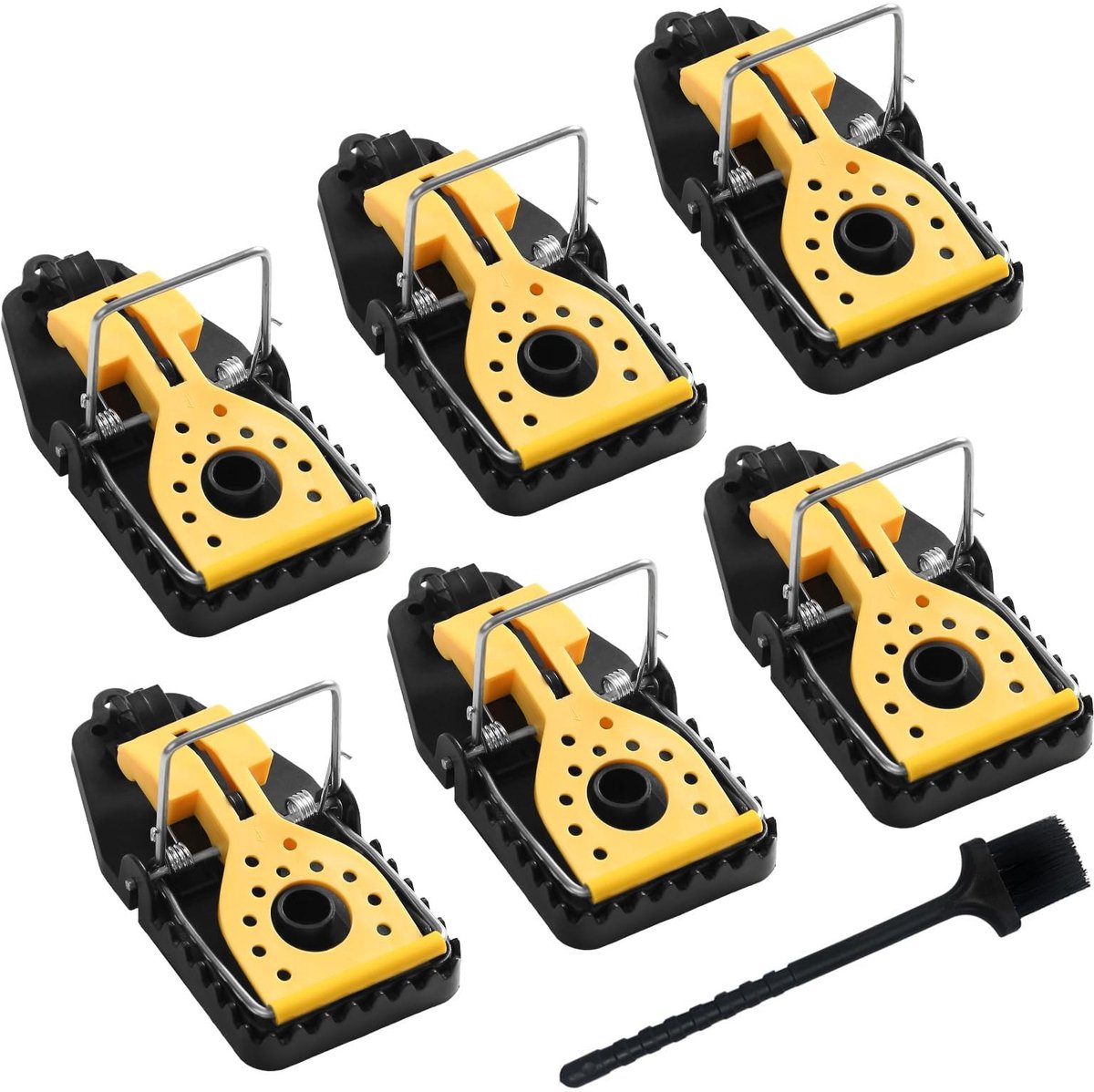 Muizenvallen - Herbruikbaar en effectief - 6 stuks