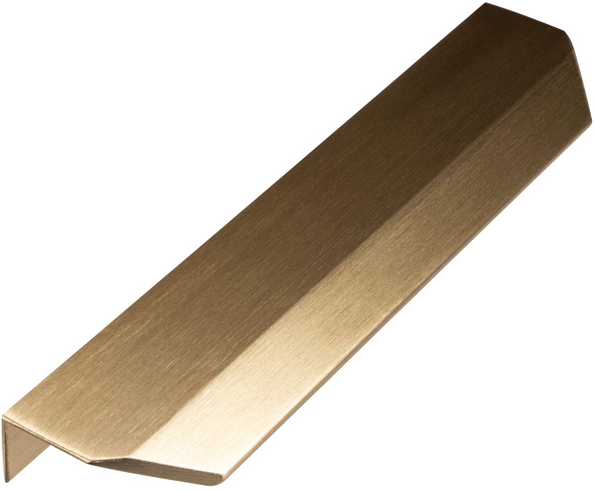 Antieke goudkleurige meubelhandgreep - 128 mm - Retro stijl