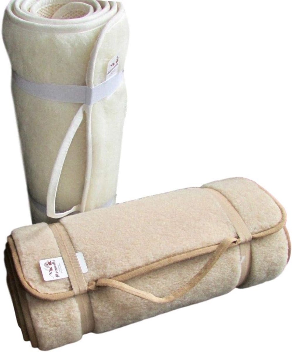 Yoga Mat - Antislip van Alpaca Wol - Beige