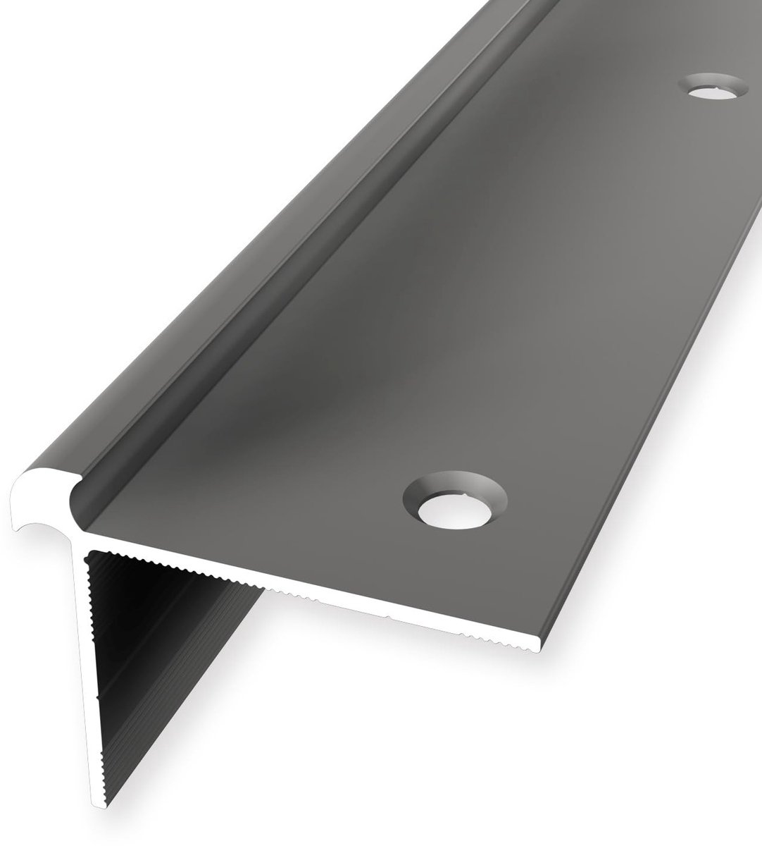 Traprandprofiel - Aluminium 32 x 42 x 2500 mm - Hoogte 4 mm