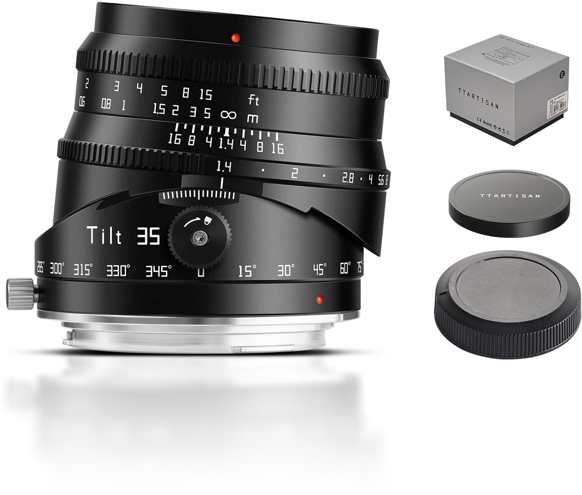 Tilt Lens 35mm f/1.4 voor Canon RF - Handmatige Focus