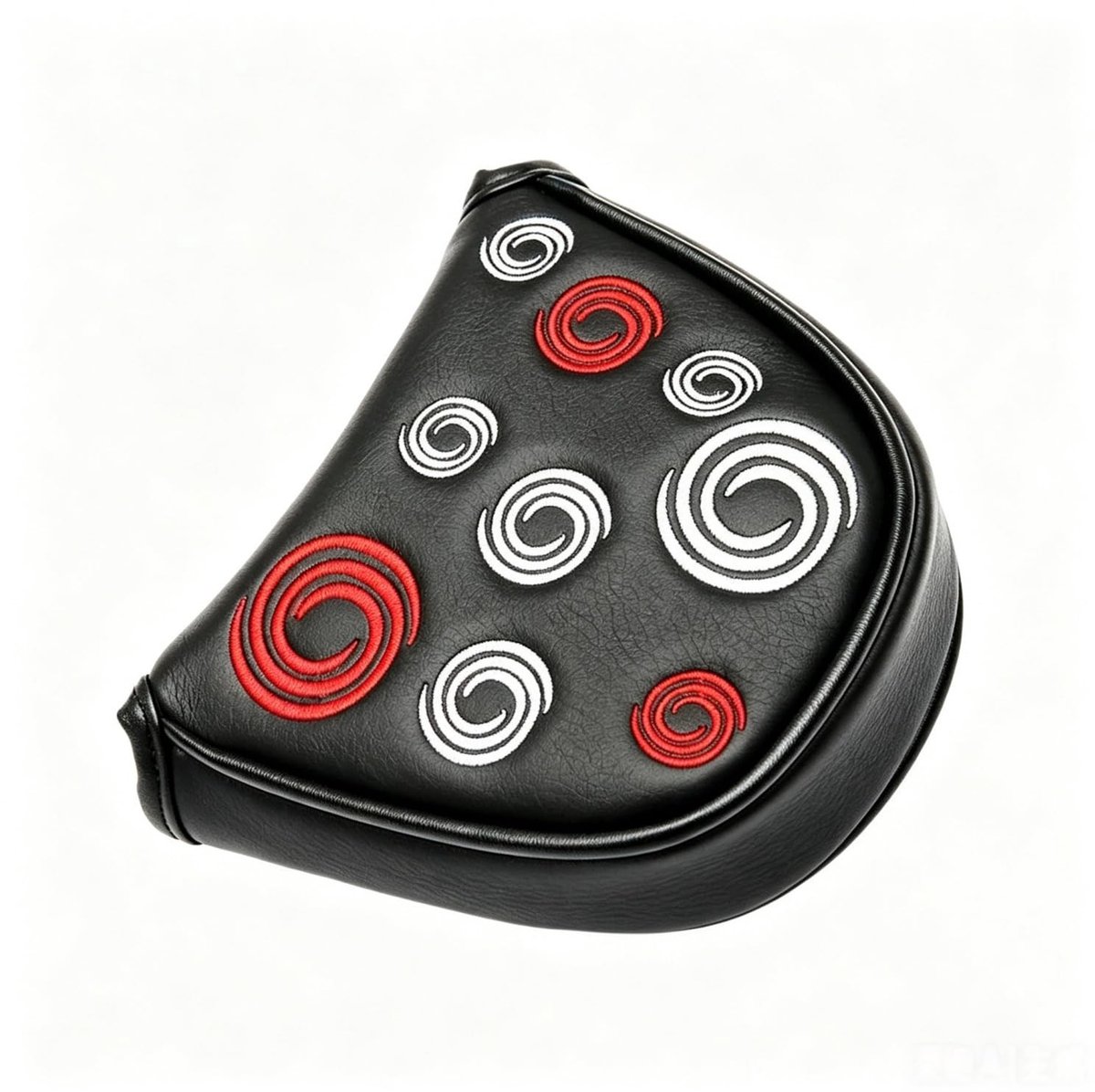 Golf Putter Hoes - Handgemaakt PU Leer - Zwart