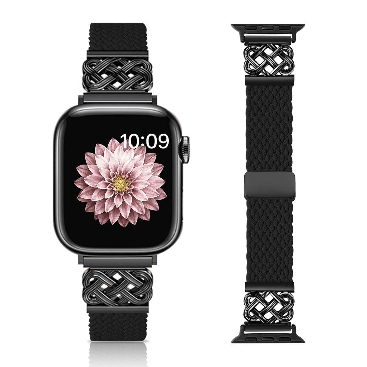 Vervangband voor Apple Watch - Magnetische sluiting - Geschikt voor 38 t/m 49 mm