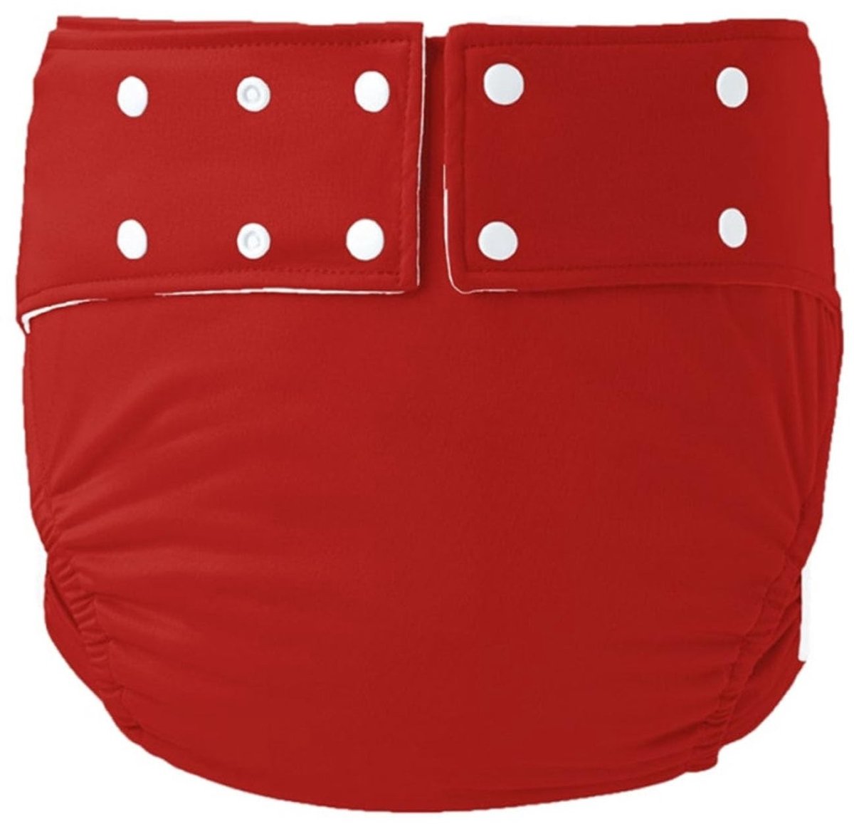 Incontinentie ondergoed - Herbruikbaar en ademend katoen - Rood, X-Large