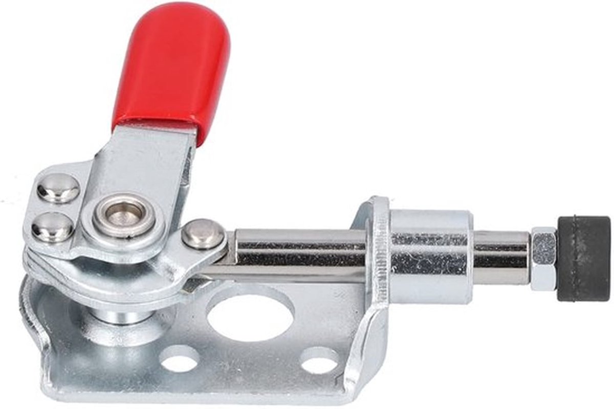 Rocker Clamp, Push Pull Toggle Clip Non-slip Horizontale Quick-Release Rocker Clamp 88.2 Lbs Holding Power Quick Positioning Fixture, Toggle Clamps