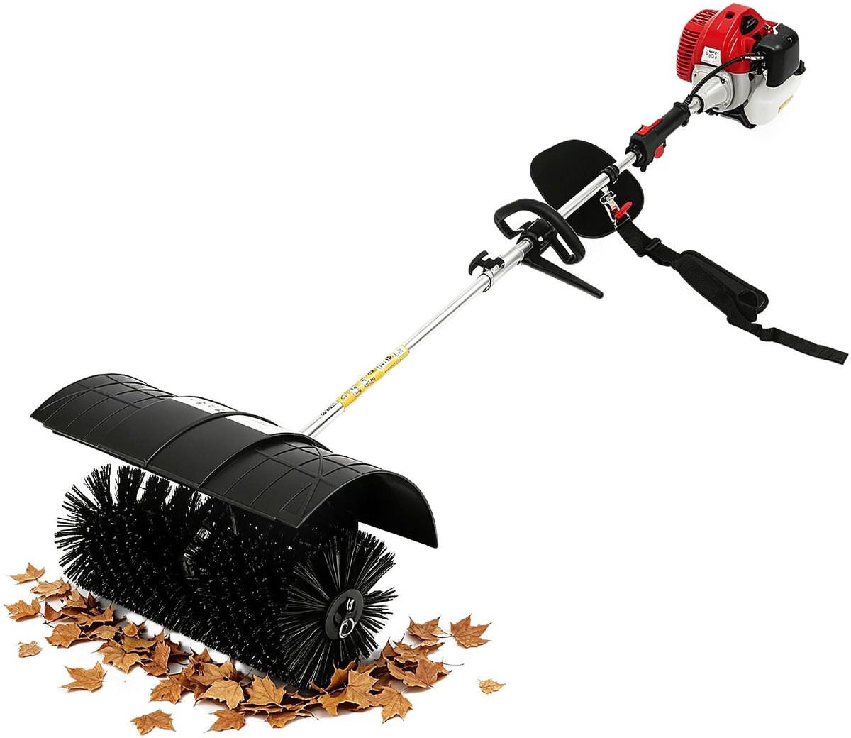 Motorbezem benzine 2,3 pk - 52cc veegmachine 2-takt