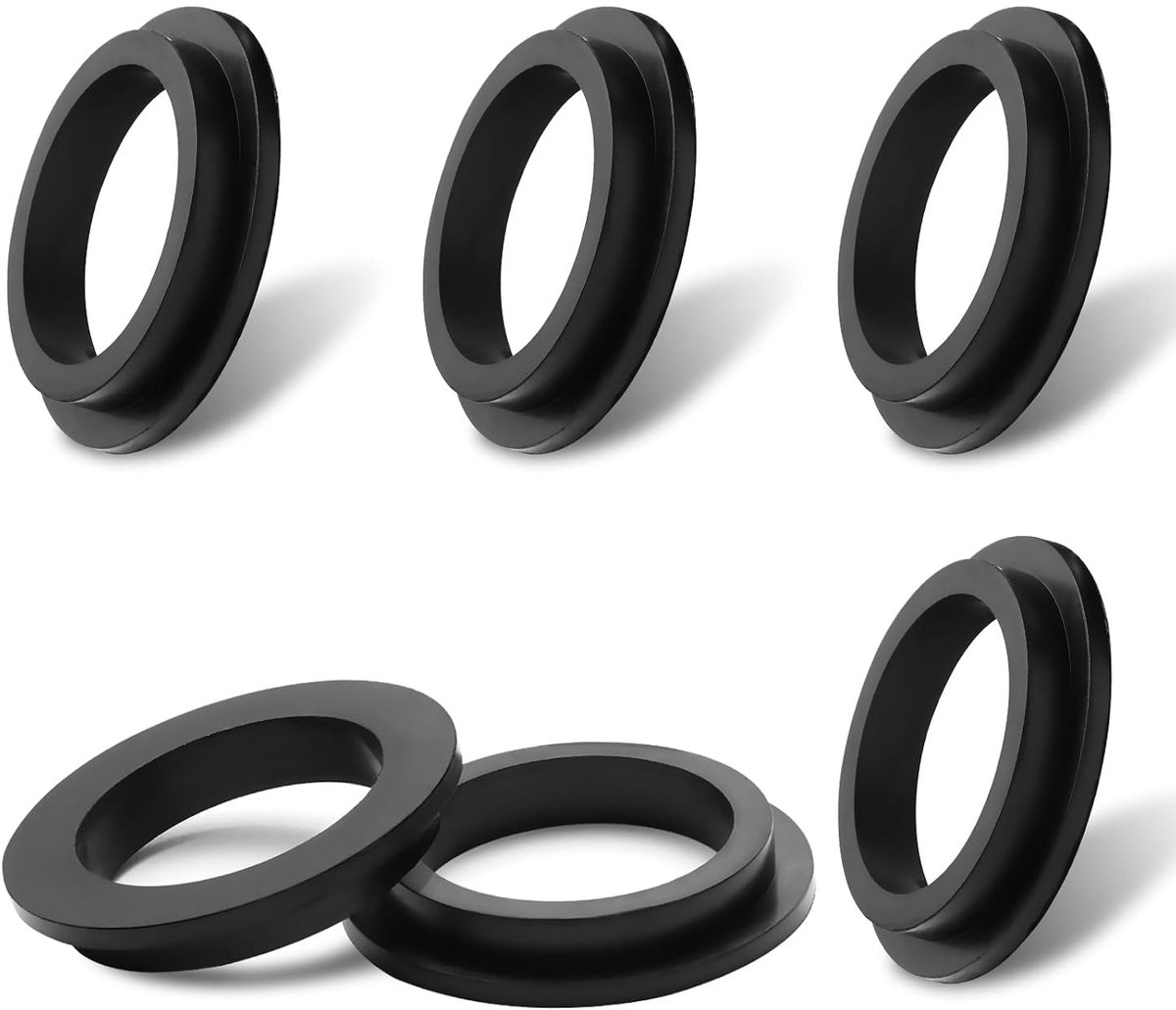 O-Ringen voor Zwembaden, Set van 6, Dichtingsringen voor Zwembadpomp, Reserveonderdelen voor Sandfilterpomp, Compatibel met Intex Accessoires