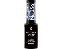 Victoria Vynn – Salon Gelpolish 356 Cat Eye Night Flash - glitter metallic blauw - gel polish - gellak - nagels - nagelverzorging - nagelstyliste - uv / led - nagelstylist - callance