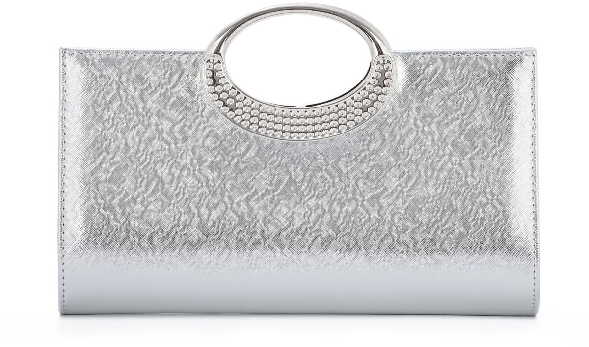 PU Leren Clutch Bag - Met Handvat en Verwijderbare Kettingriem